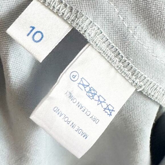 Raey Wide Sleeve Midi Sheath Dress 10 Blue - Picture 10 of 10